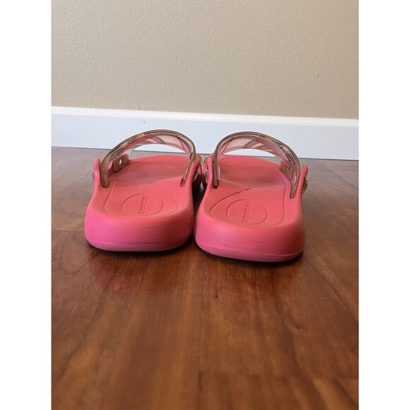 Burberry Women's Pink Check Slide Sandals Size 39 US 8.5 - 9 - Picture 4 of 12